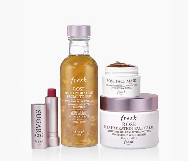 Fresh A Rosy Outlook Skincare Gift Set