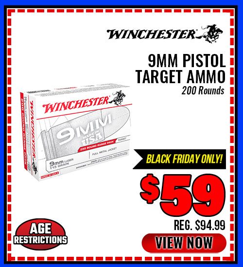 Winchester 9mm Pistol Target Ammo