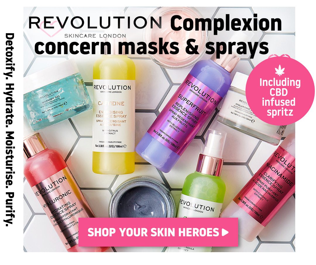 Revolution complexion spray 