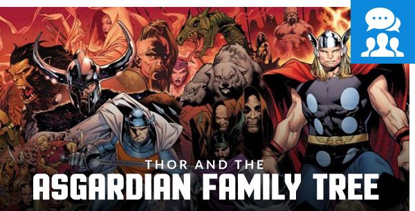 Thor and the Asgardian Family Tree