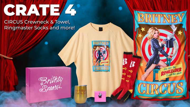 BRITNEY SPEARS Limited Edition Crate