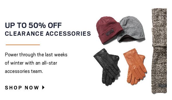 FINISHING TOUCH | ACCESSORIES THAT GET THE JOB DONE | TODAY ONLY! BOG2 TIES + Extra 50% Off Clearance Accessories + 2 for $25 Happy Socks + Extra 30% Off JOW Joseph Abboud Bags + PLUS MORE ON SALE - SHOP NOW