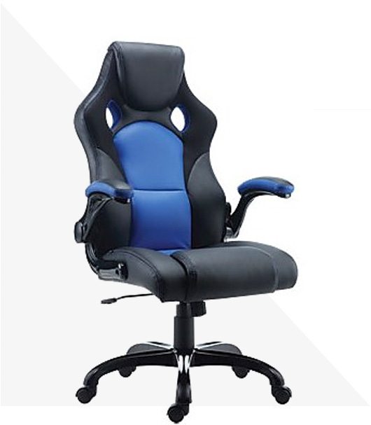 Staples luxura discount blue gaming chair