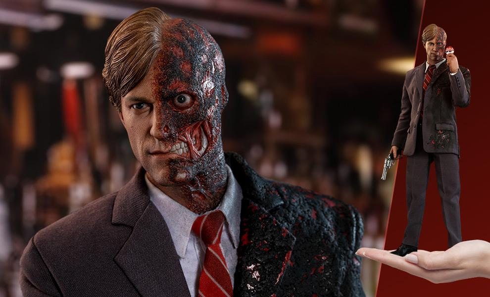 NOW SHIPPING Two-Face Sixth Scale Figure by Hot Toys