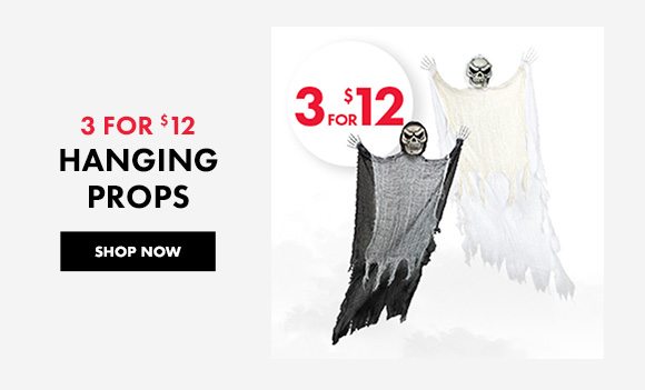 3 for $12 | Hanging Props | Show Now