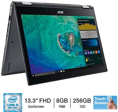 Acer Spin 5 Touchscreen 2-in-1 Convertible Laptop