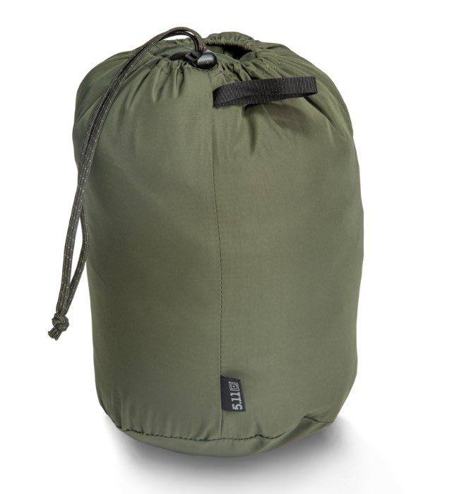 Packs into a portable stuff sack