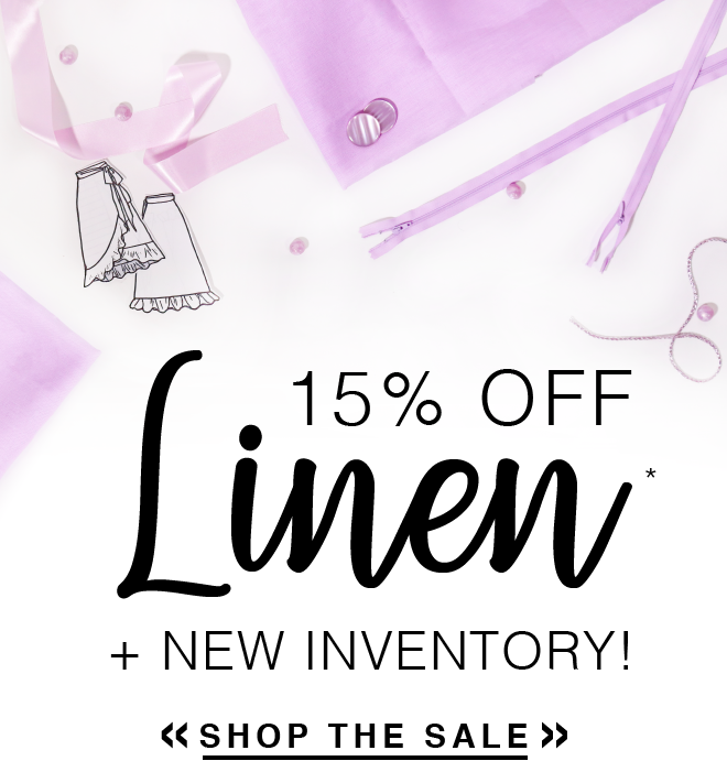 SHOP ALL LINEN ON SALE