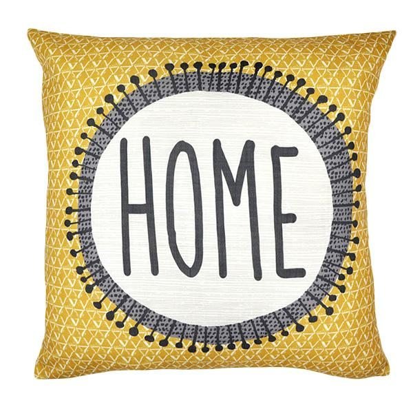 Home Ochre Cushion