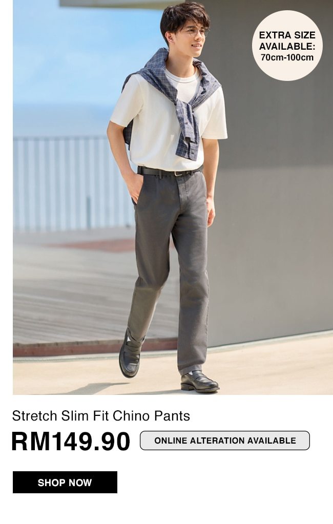 Stretch Slim Fit Chino Pants