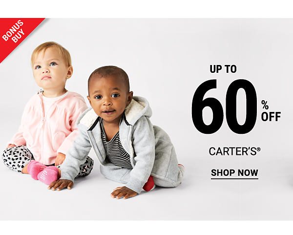 Bonus Buy - Up to 60% off Carter's. Shop Now.