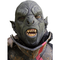 Carnal Green Orc Mask