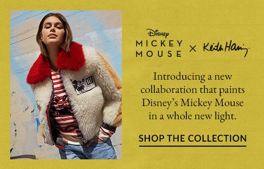 Introducing a new collaboration that paints Disney's Mickey Mouse in a whole new light. SHOP THE COLLECTION