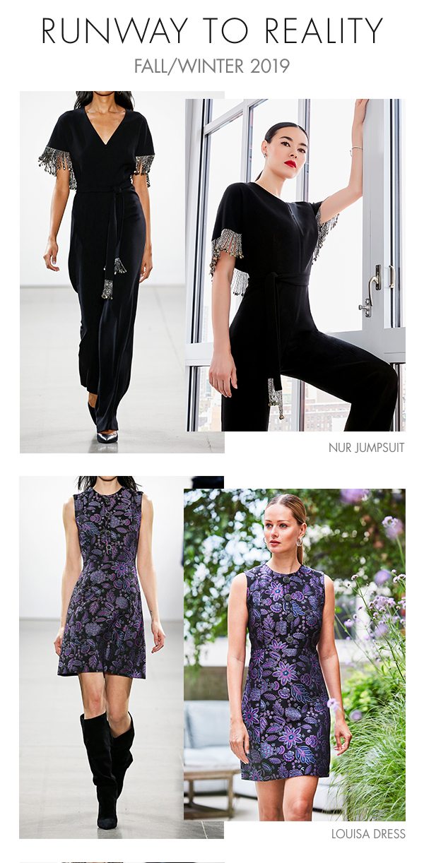 Runway To Reality - Fall/Winter 2019 - Nur Jumpsuit - Louisa Dress