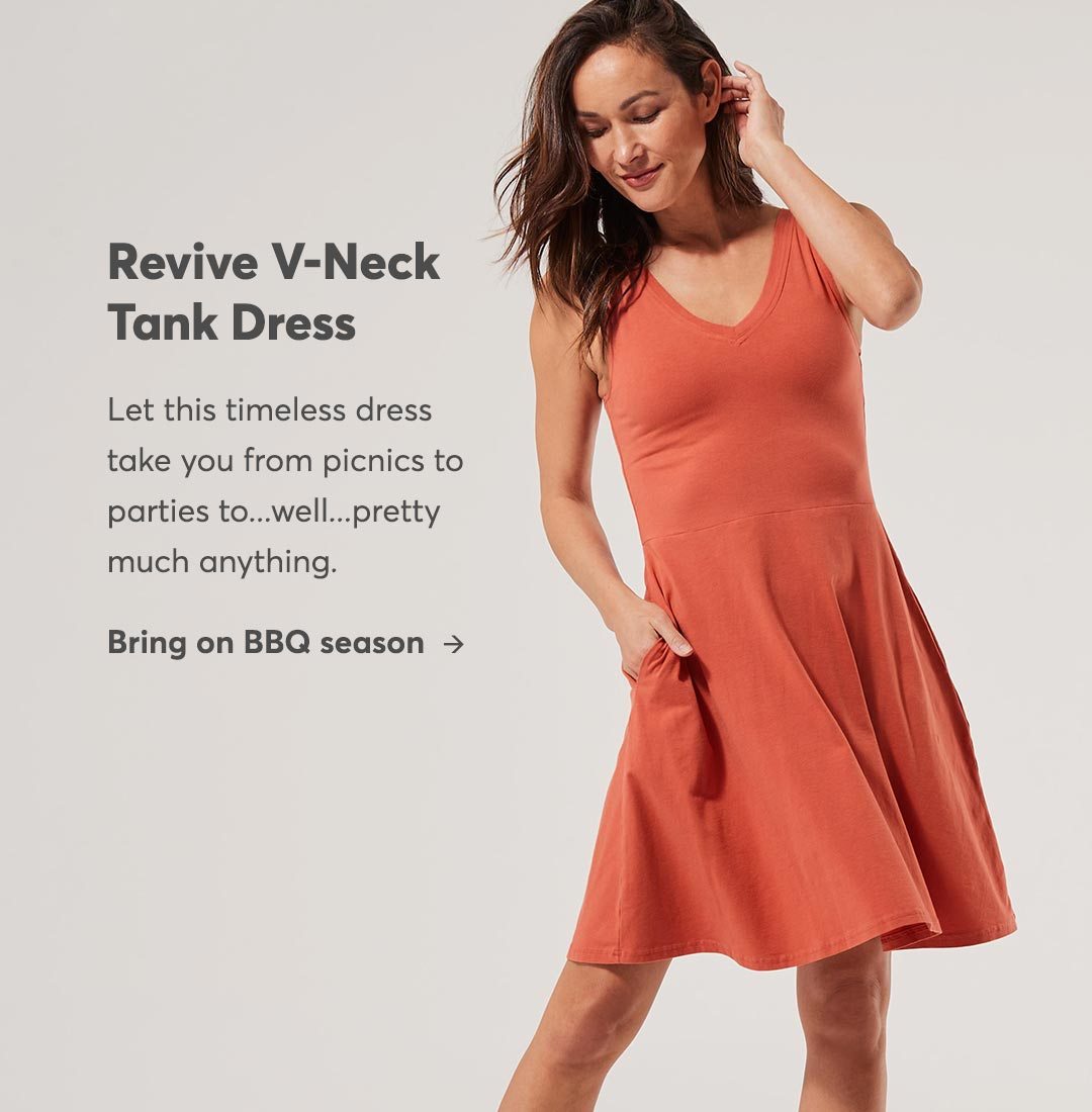 Revive V-Neck Tank Dress