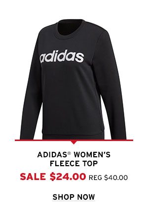 Adidas Womn's Fleece Top - Click to Shop Now