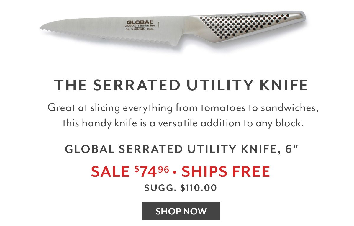 THE SERRATED UTILITY KNIFE