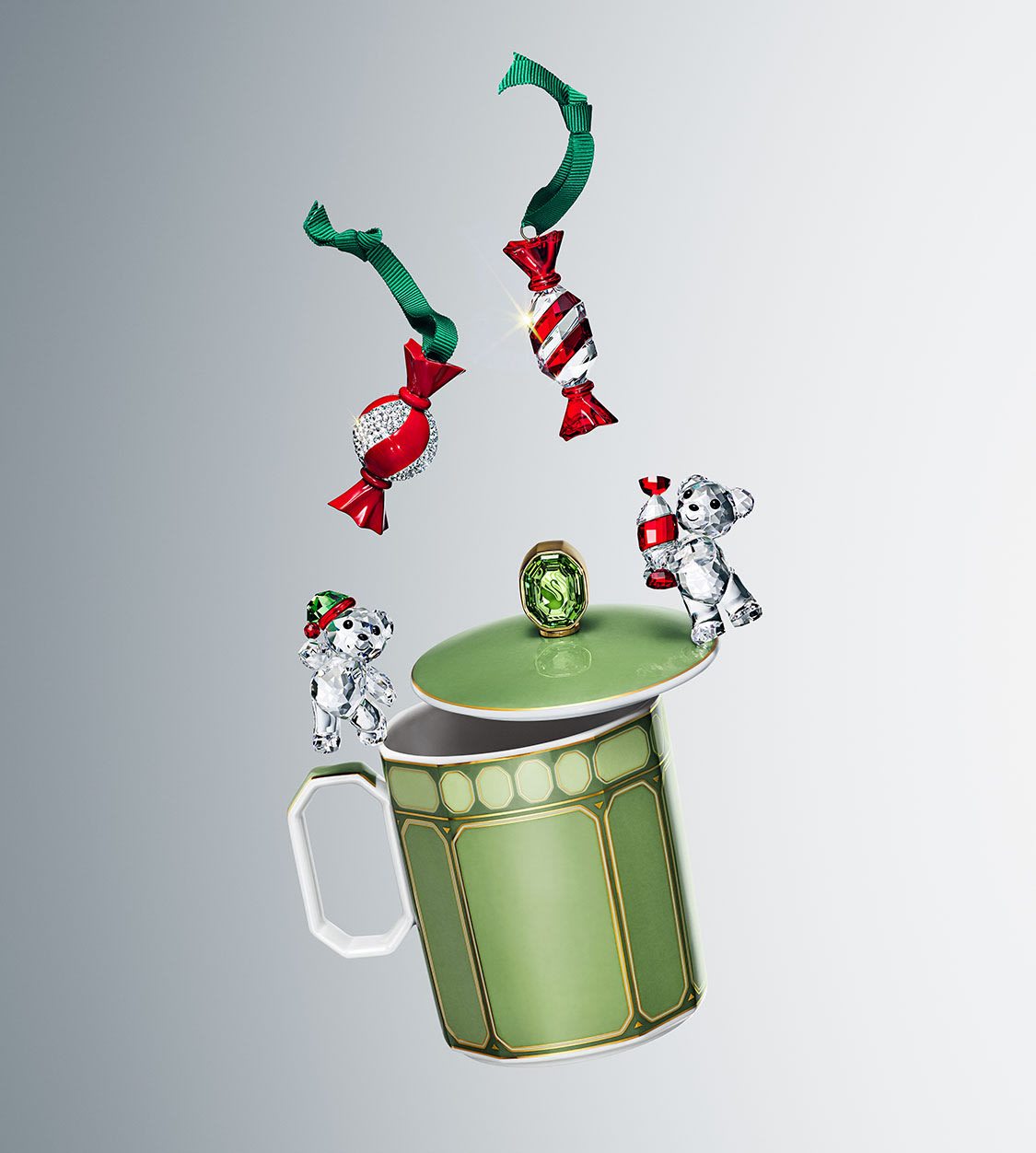 Swarovski Holiday Crystallized Figurines