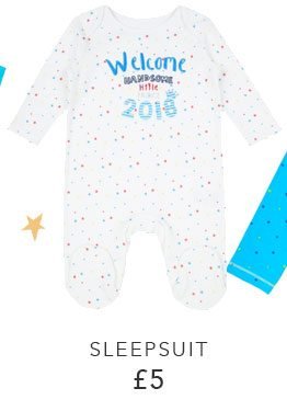 Baby Boy sleepsuit