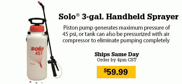 Solo® 3-gal. Handheld Sprayer