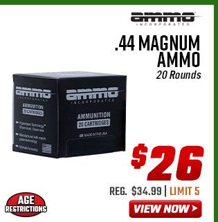 Ammo, Inc. .44 Magnum Ammo