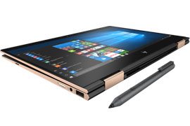 HP Spectre x360 13.3 1080p IPS 2-in-1 Convertible Touch Premium Core i5-8250U Quad-core Laptop w/ HP Pen