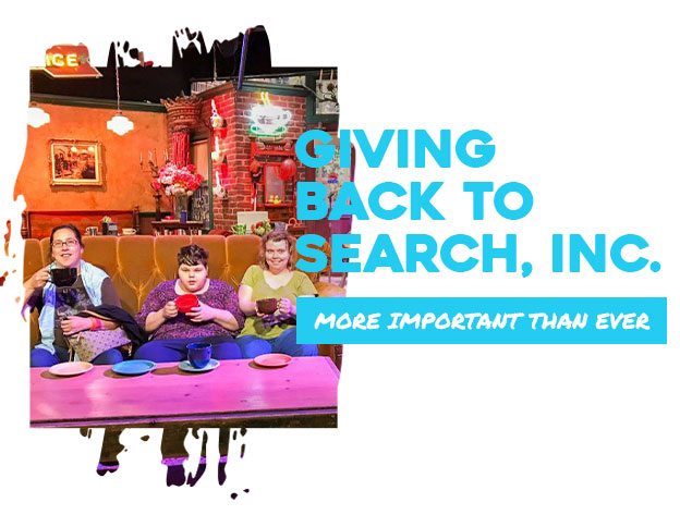 Giving back to Search, Inc.