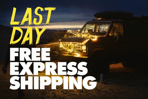 LAST DAY FREE EXPRESS SHIPPING