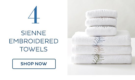 Sienne Embroidered Towels