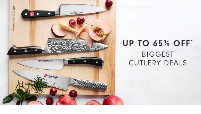 UP TO 65% OFF* - BIGGEST CUTLERY DEALS