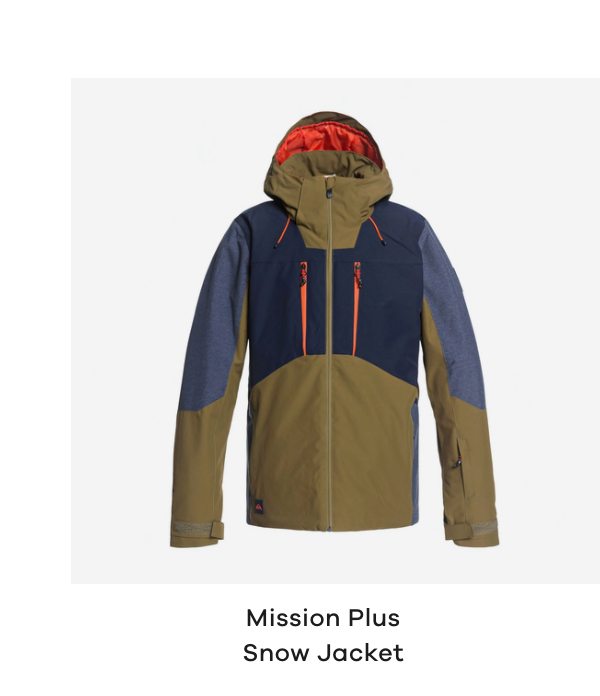 Quiksilver Mission Plus Snow Jacket