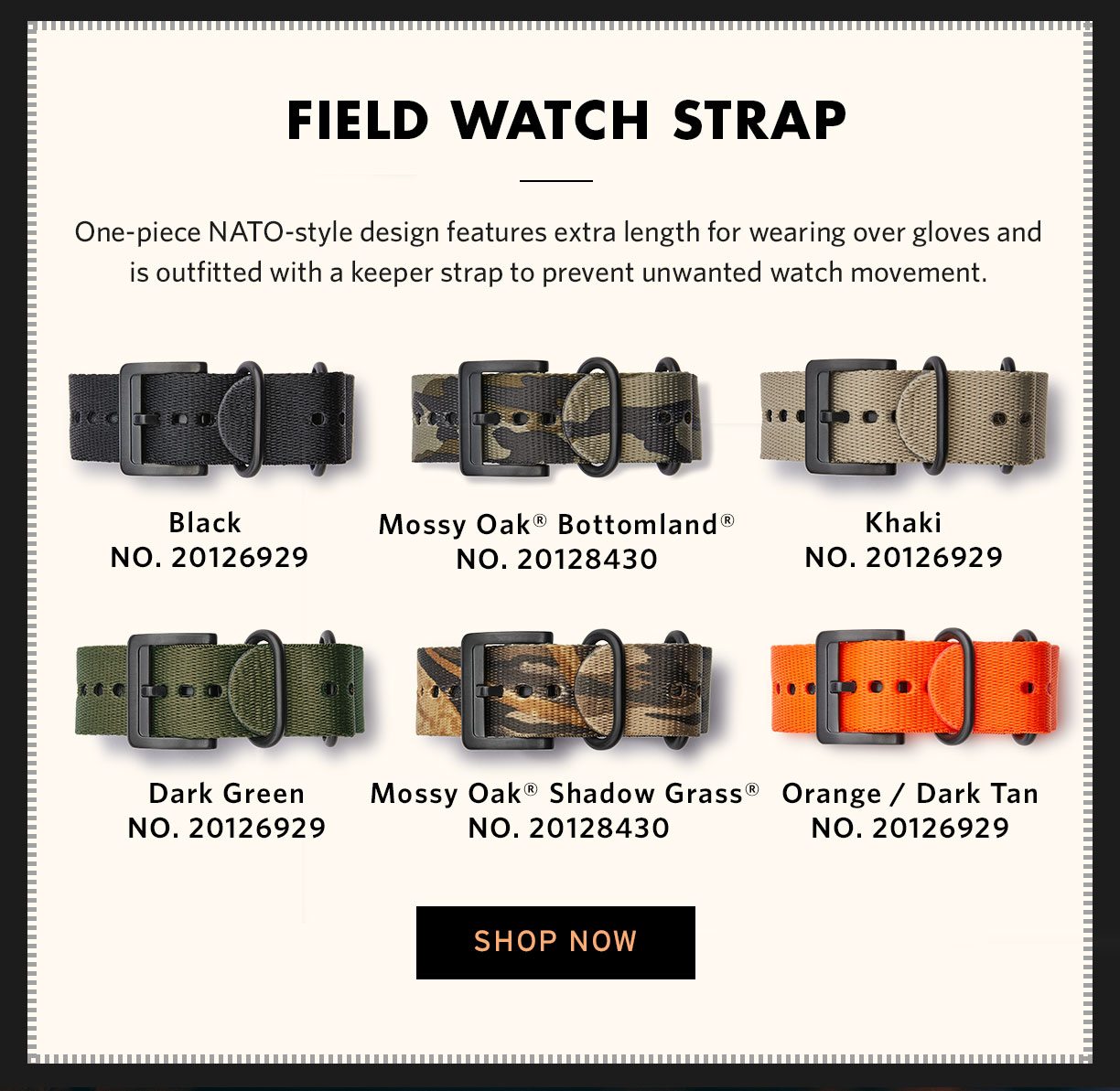 FIELD WATCH STRAP