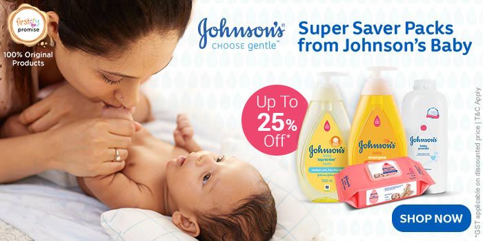 Johnson's baby Up To 25% OFF*