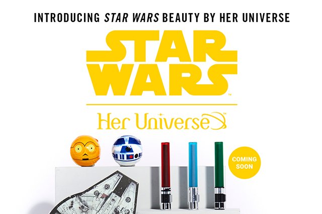 Introducing Star Wars Beauty By Her Universe