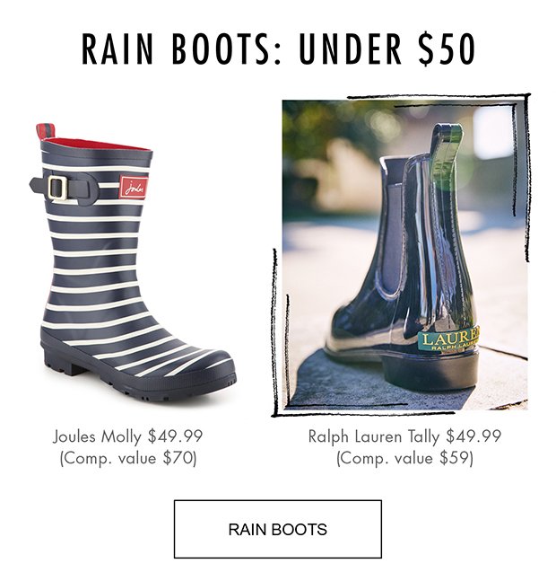 RAIN BOOTS