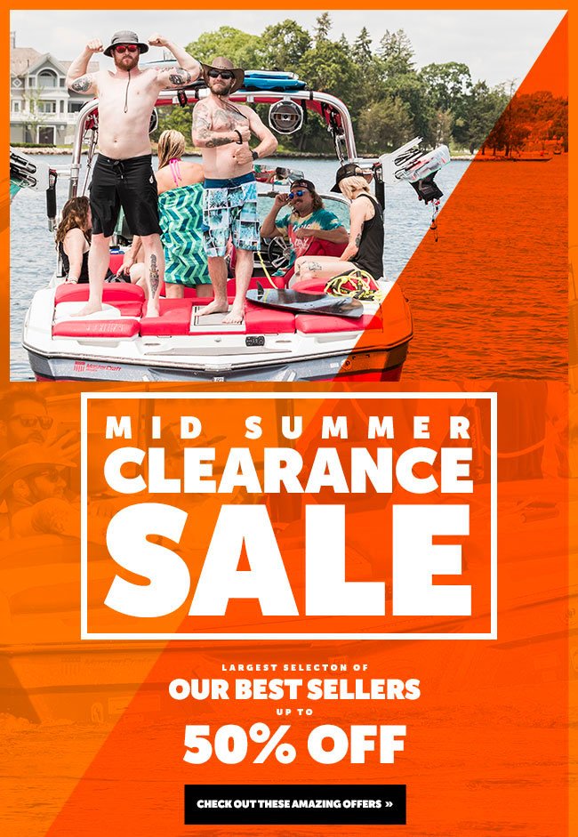 Mid Summer Clearance Sale