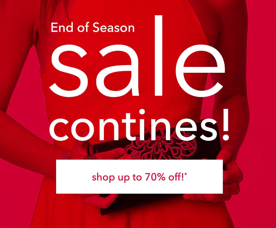 Shop the End of Season Sale!