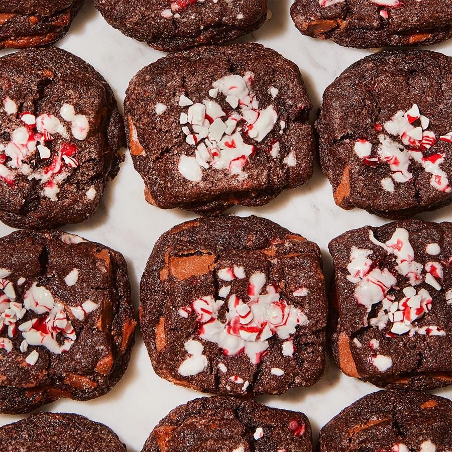 Double-Chocolate Peppermint Cookies