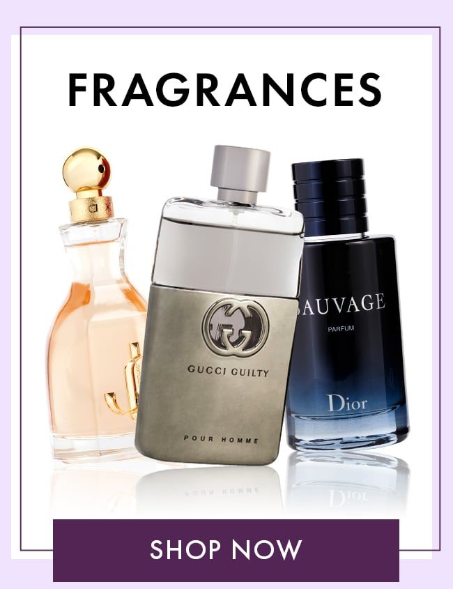 Fragrances. Shop Now