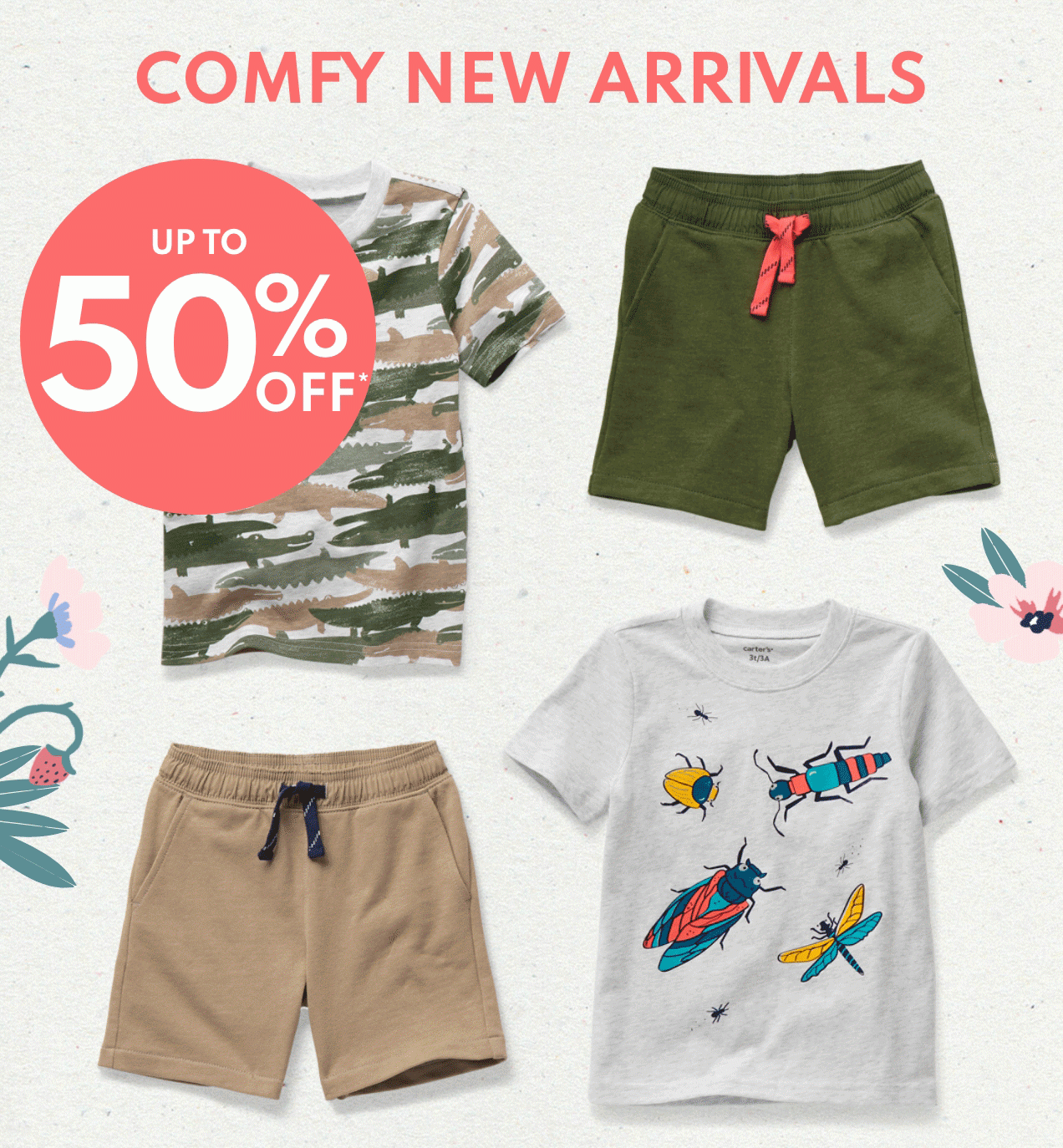 COMFY NEW ARRIVALS | UP TO 50% OFF* 