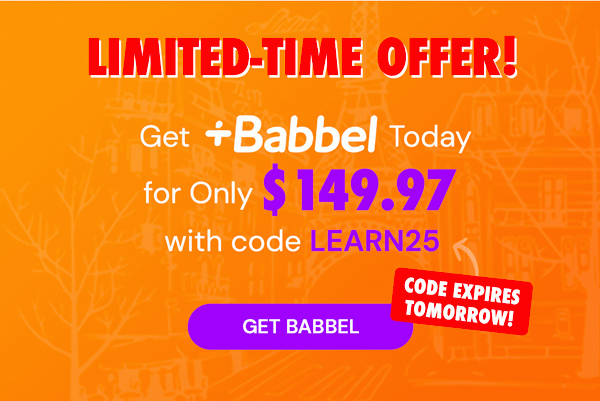 Babbel Language Learning: Lifetime Subscription (All Languages)