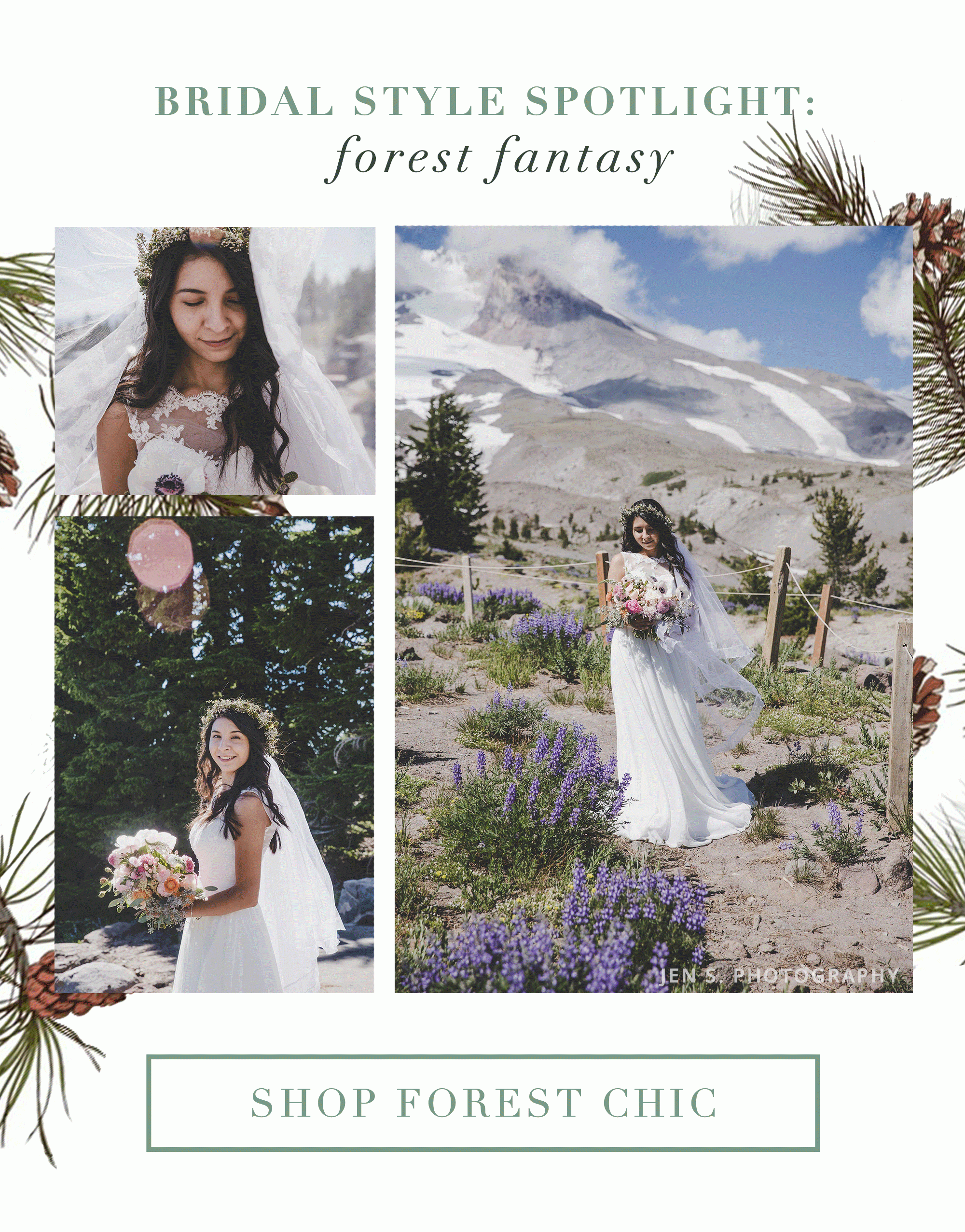 forest fantasy wedding