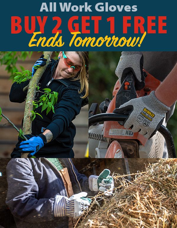 All Work Gloves - Buy 2 Get 1 FREE