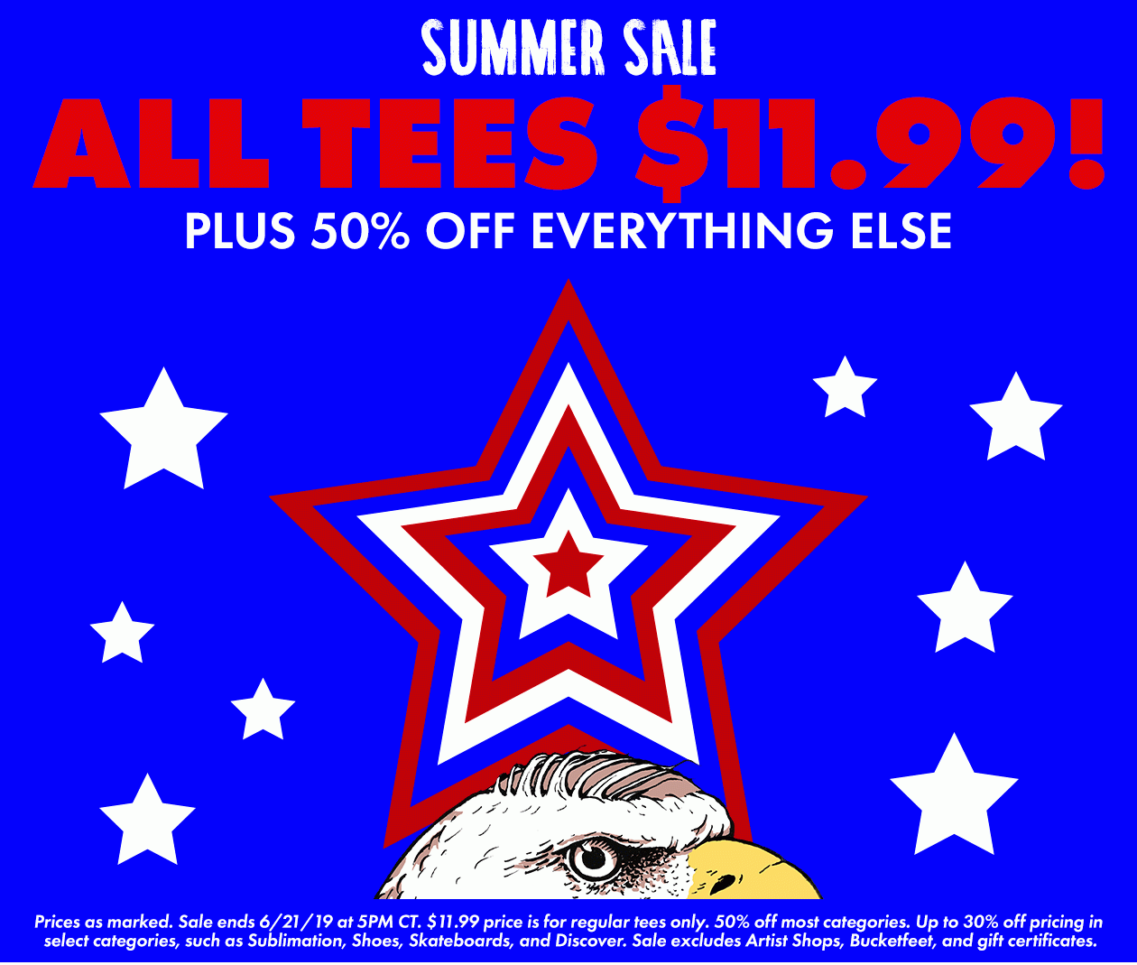 Shop the Summer Sale! $11.99 Tees