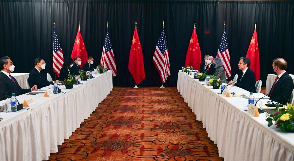 ‘Deep Concerns’: U.S., China Trade Barbs In First Face-To-Face Talks Under Biden