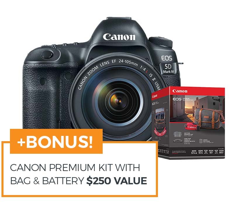CANON EOS 5D MARK IV W/24-105 F4L IS II