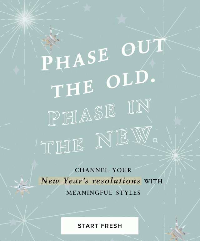 Channel your New Year's resolutions!