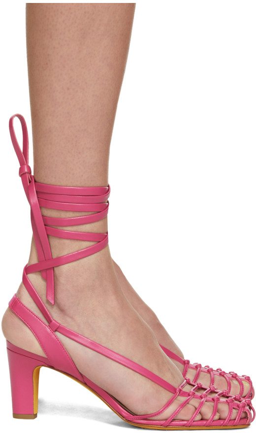 Maryam Nassir Zadeh - Pink Maribel Sandals