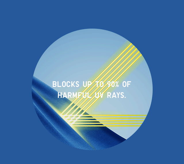 SUBHEAD1 - BLOCKS UP TO 90% OF HARMFUL UV RAYS