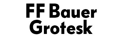 Bauer Grotesk